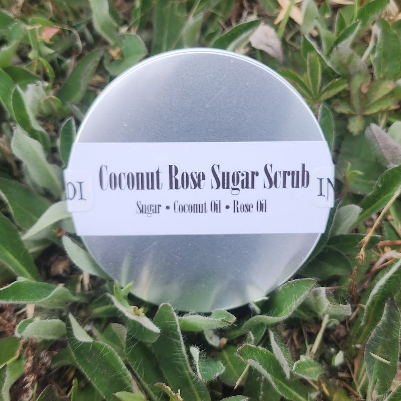 Coconut Rose Sugar Scrub